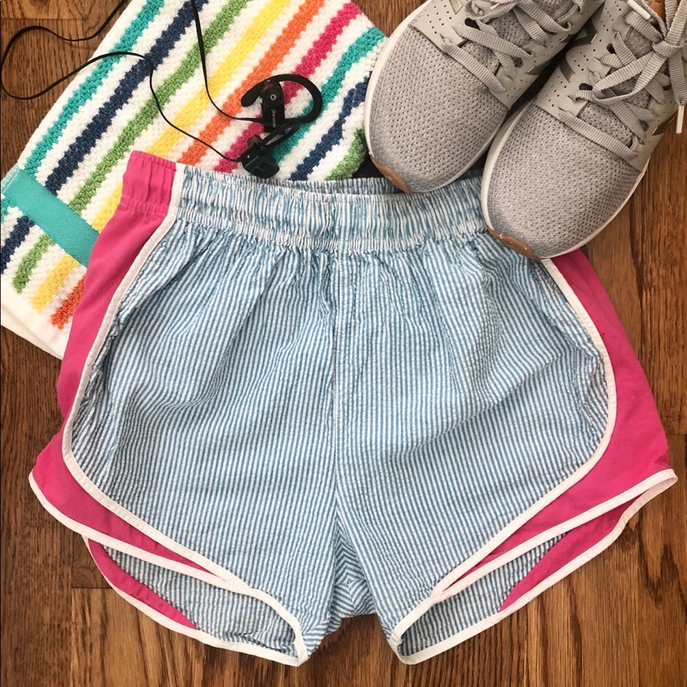 Lauren James Seersucker Shorts